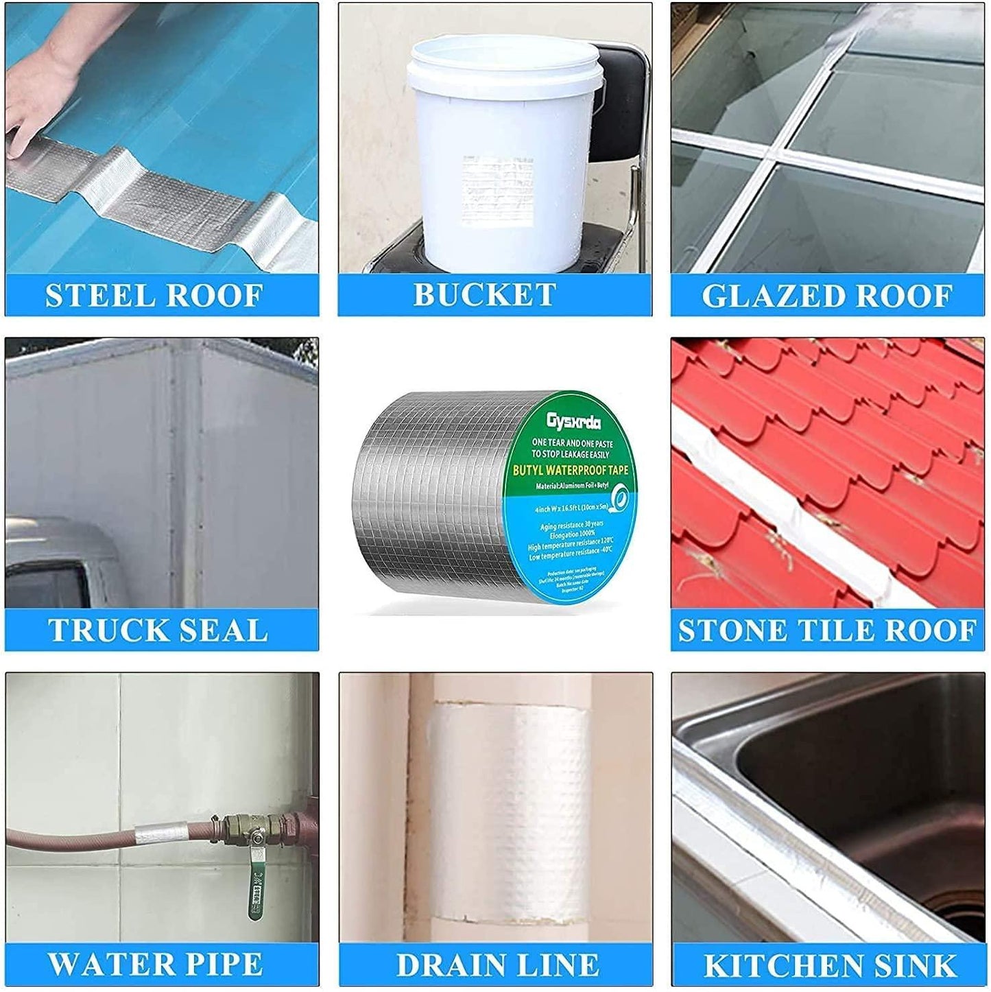 Heavy-Duty Waterproof Sealing Tape